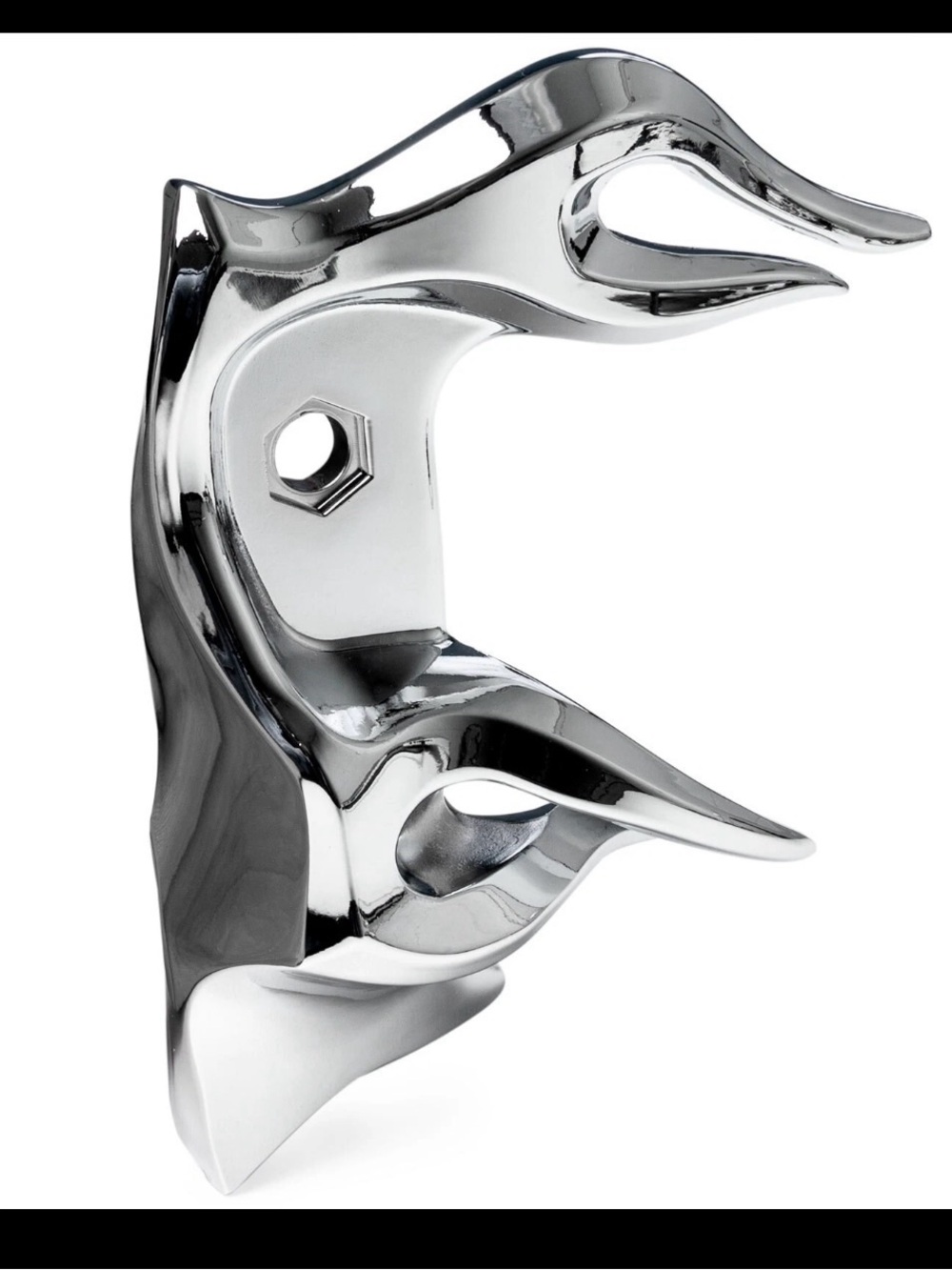 Flame Shift Arm Cover Chrome For 1982-2016 Harley Davidson Electra Glides